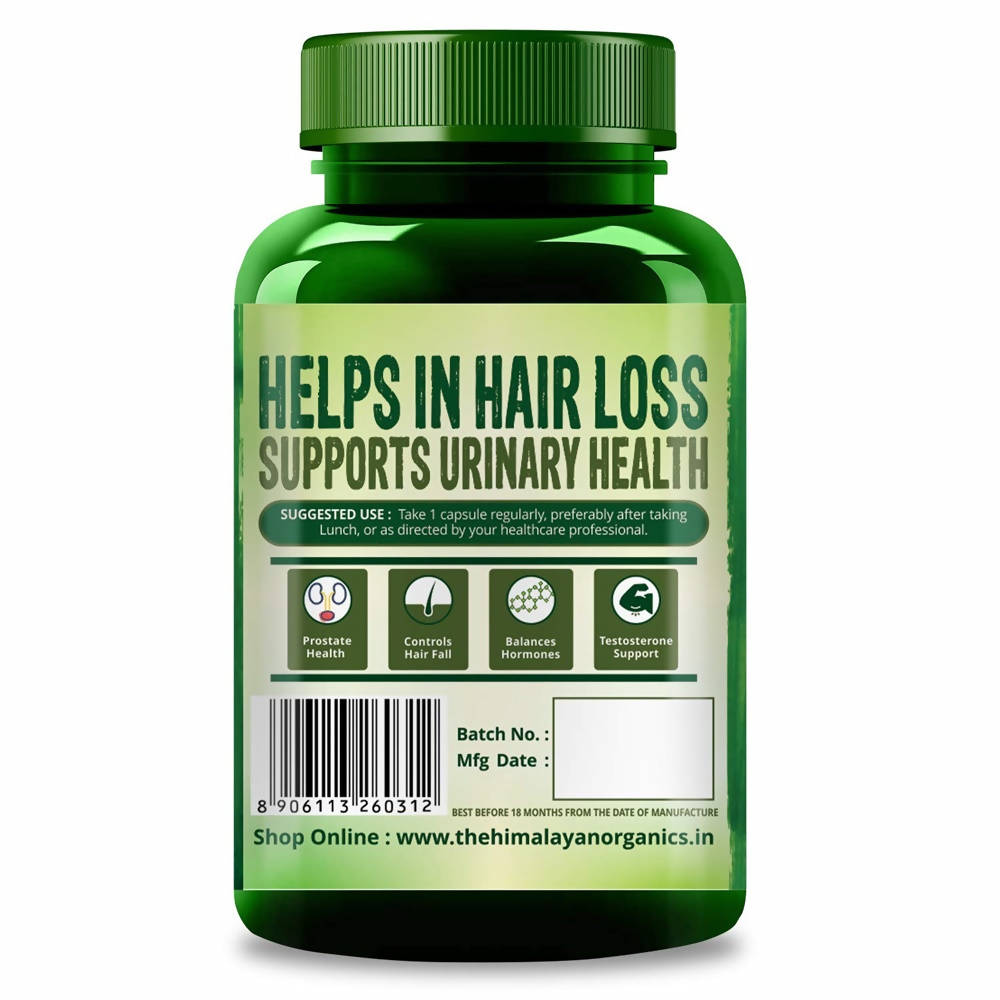 Himalayan Organics Saw Palmetto - 60 tsabs image 2