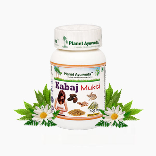 Planet Ayurveda Kabaj Mukti Capsules - 60 tabs