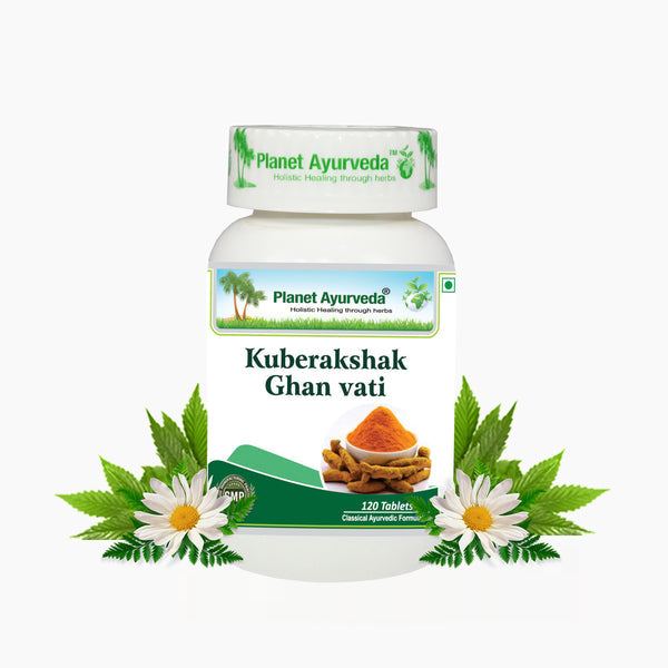 Planet Ayurveda Kuberakshak Ghan Vati - 120 tabs