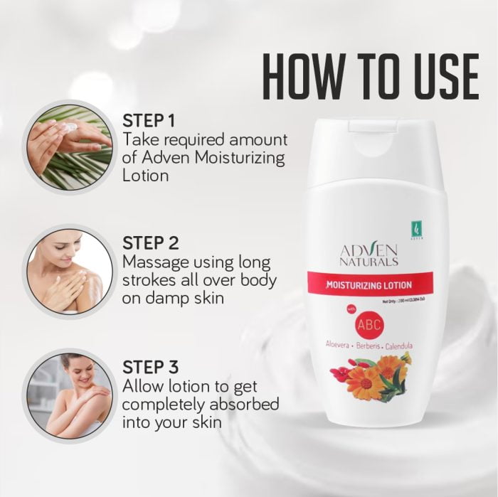 Adven Moisturizing Lotion With ABC - 100 ml image 5