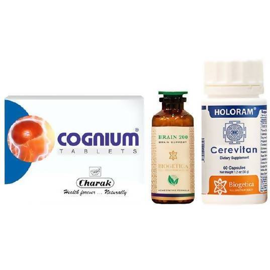 Biogetica General Support Kit With Br 200 Bacopa & Cerevitan Formula