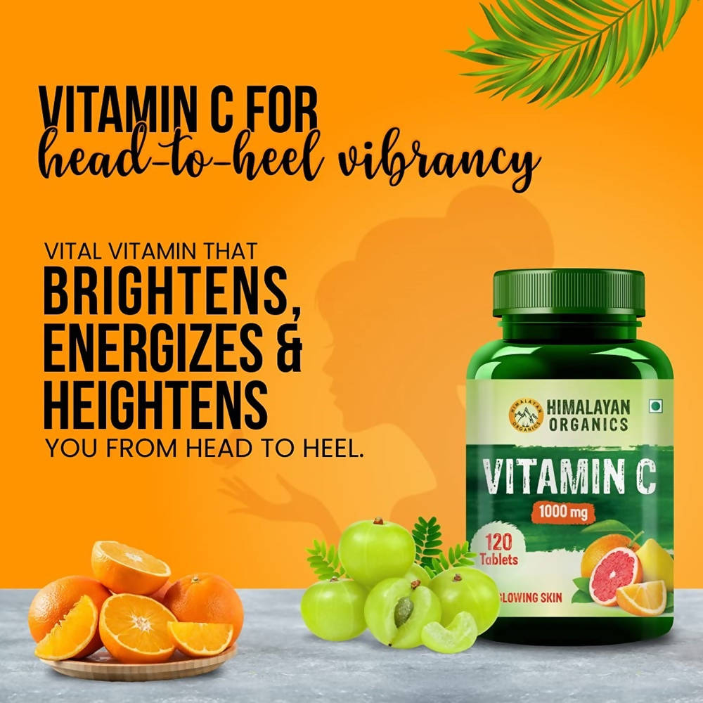 Himalayan Organics Vitamin C 1000 mg Tablets image 9