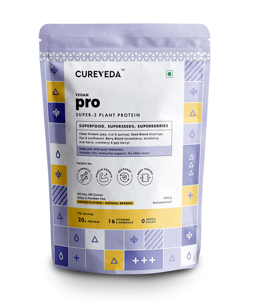 Cureveda Vegan Pro Super 3 Plant Protein image 2