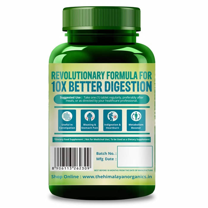 Himalayan Organics Digestive Enzyme - 90 tabs image 2