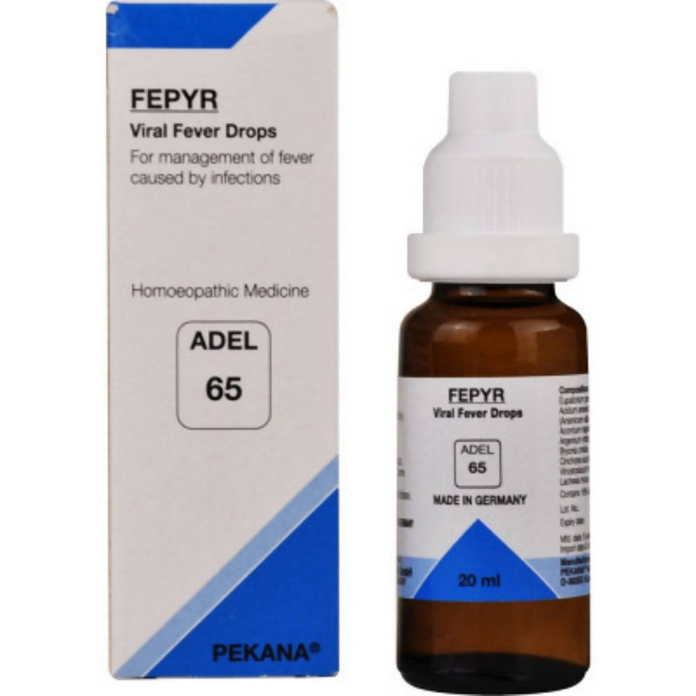 ADEL Homeopathy 65 Fepyr Drops - 20 ml