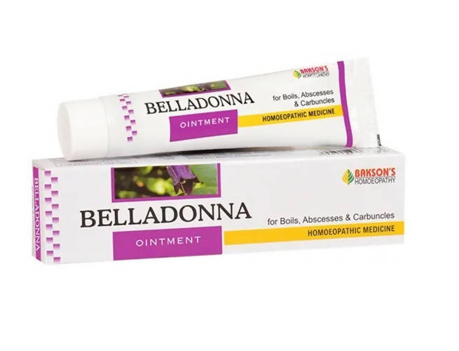 Bakson's Homeopathy Belladonna Ointment - 25 gms