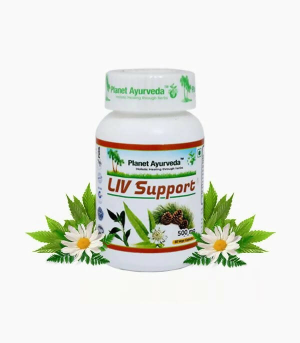 Planet Ayurveda Liv Support Capsules - 60 tabs