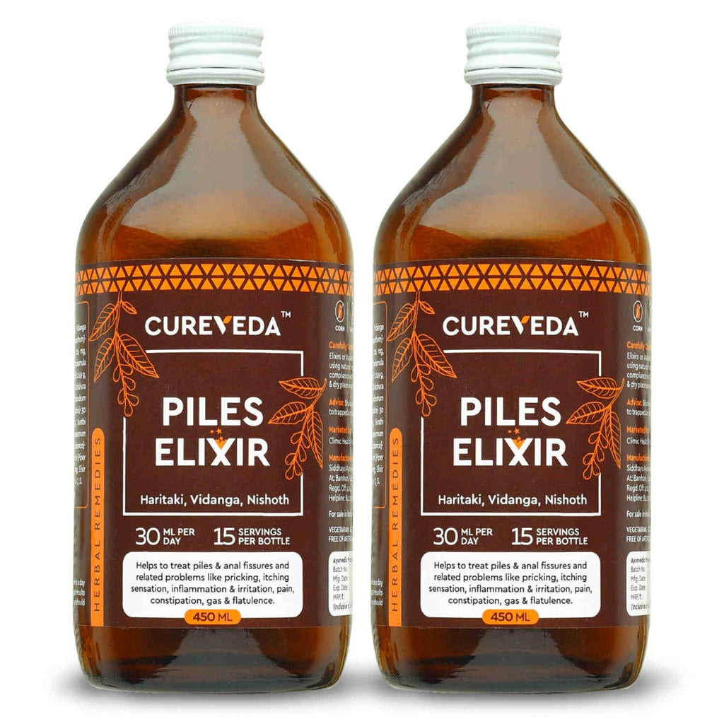 Cureveda Piles Elixir - 450 ml image 2
