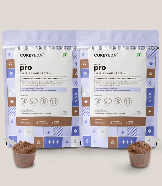 Cureveda Vegan Pro Super 3 Plant Protein image 4