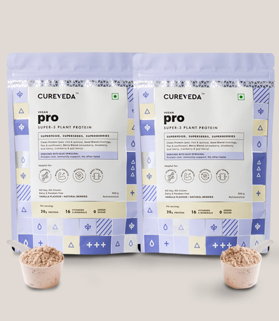 Cureveda Vegan Pro Super 3 Plant Protein image 6