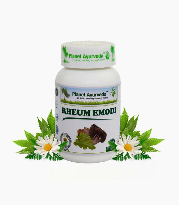 Planet Ayurveda Rheum Emodi Capsules - 60 tabs image 2