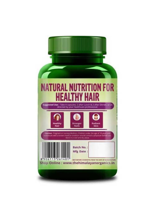 Himalayan Organics Plant Based Biotin 10000mcg Capsules image 2