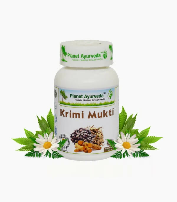 Planet Ayurveda Krimi Mukti Capsules - 60 tabs