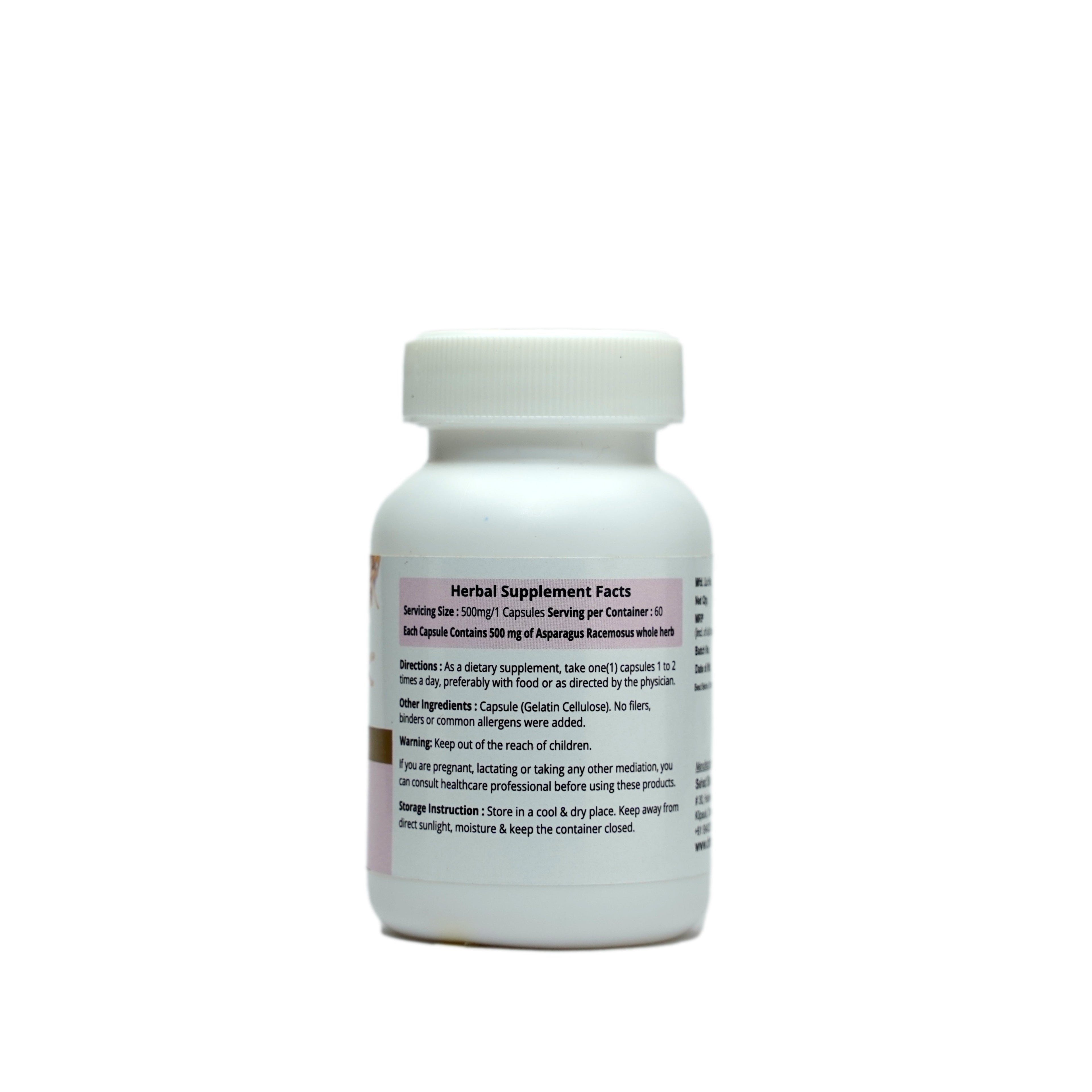 Dr. Talat's Satawar - Lacto Tonic - 60 Capsules image 5