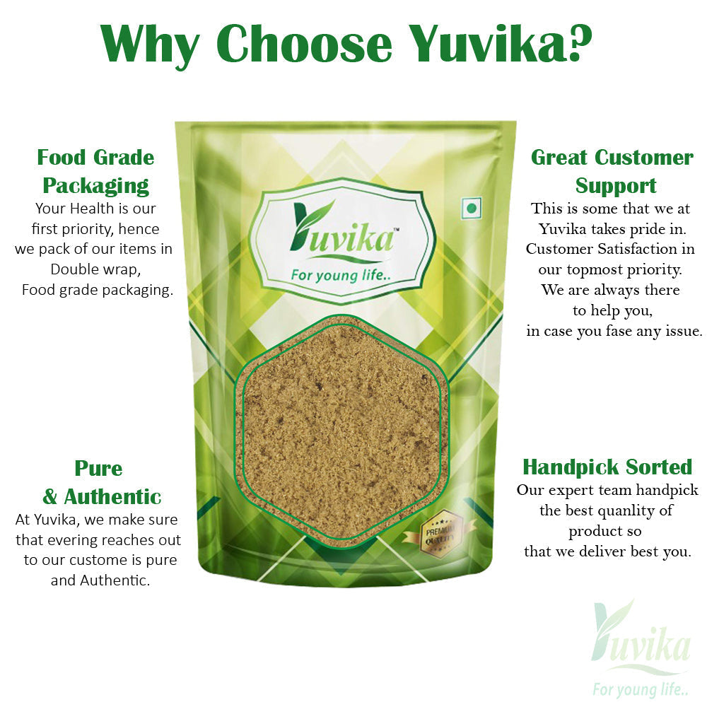 Yuvika Sonf Moti Powder - Saunf Moti Powder - Foeniculum Vulgare - Fennel Seeds Powder image 2
