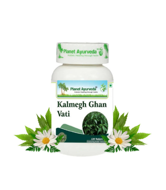 Planet Ayurveda Kalmegh Ghan Vati - 120 tabs