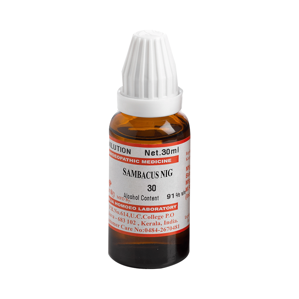 Similia Sambacus Nig Dilution 30 CH - 30 ml