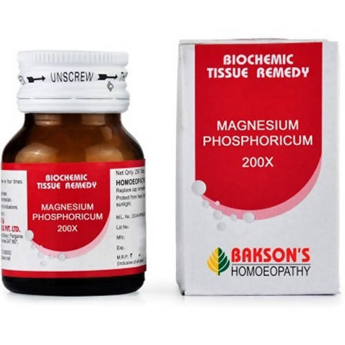 Bakson's Homeopathy Magnesium Phosphoricum Biochemic Tablets image 10