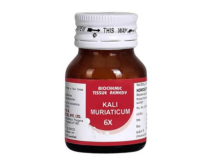 Bakson's Homeopathy Kali Muriaticum Biochemic Tablets image 2