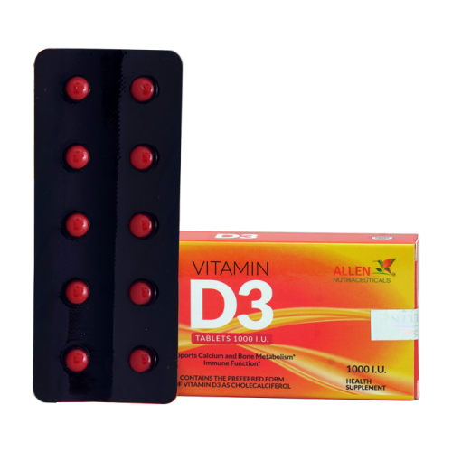 Allen Homeopathy Vitamin D3 Tablets image 2