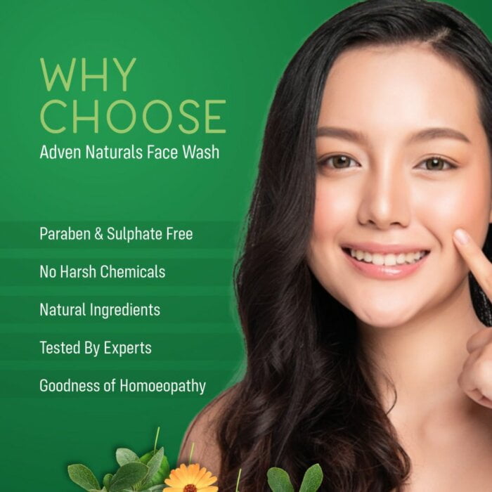 Adven Naturals Face Wash - 100 gms image 4