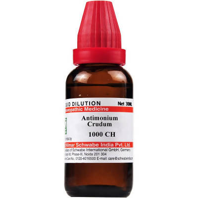 Dr. Willmar Schwabe India Antimonium Crudum Dilution image 5