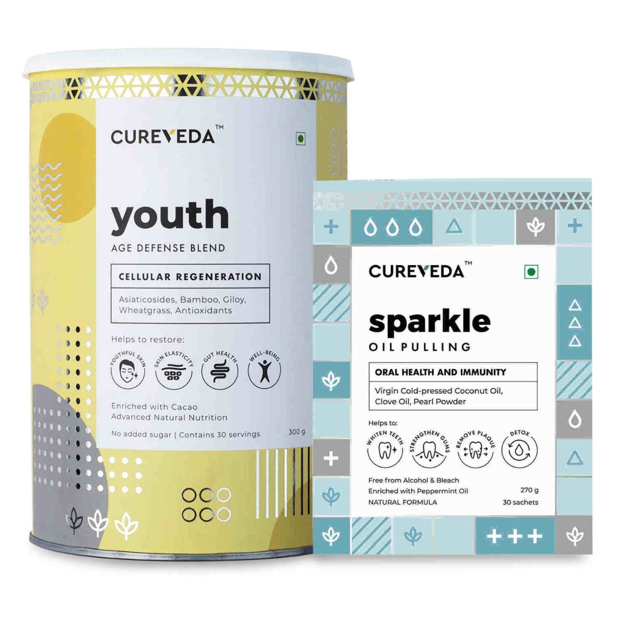 Cureveda Youth & Sparkle Combo