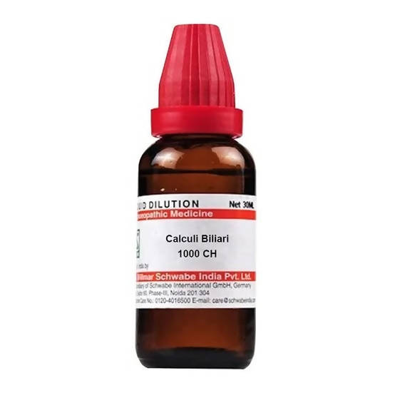 Dr. Willmar Schwabe India Calculi Biliari Dilution image 3
