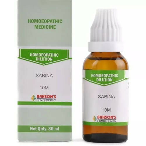 Bakson's Homeopathy Sabina Dilution image 7